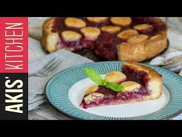 Greek Strawberry Pasta Frola Pasta Flora By Greek Chef Akis Petretizikis A Jam Tart With The Most Flaky Crumb Strawberry Jam Tarts Greek Desserts Jam Tarts