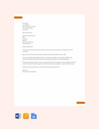 An internship can be a great way to get your foot in the door in a competitive field. 29 Job Application Letter Examples Pdf Doc Free Premium Templates