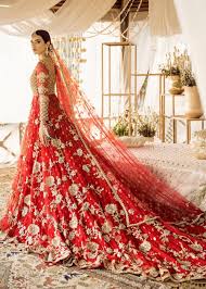 Color Red Includes Long Shirt Whole Outfit Net In 2020 Bridal Dresses Pakistan Red Bridal Dress Indian Wedding Outfits