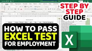 How To Pass Excel Assessment Test For Job Applications Step By Step Tutorial With Xlsx Work Files Youtube In 2020 Job Application Assessment Test Excel