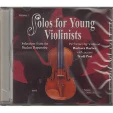 solos for young violinists volume 1 cd