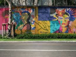 Highest quality mockups for photoshop. 14 Street Mockup Psd For Branding Mural Urban Graphic Cloud
