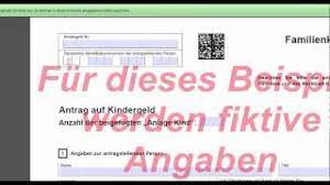 Anspruch auf elterngeld haben mütter und väter, die. Kindergeld Der Antrag Youtube