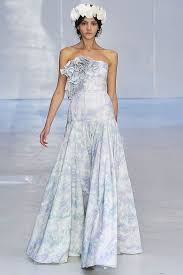 Erdem Spring 2009 Ready To Wear Look 25 Of 30 Wedding Dress Couture Colored Wedding Dress Casual Day Dresses
