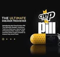 Crep Protect Shoe Refresher Pill - Ultimate Sneaker Deodorant, Odor Eliminator, Fresh Cotton Fragrance (Pack of 2)
