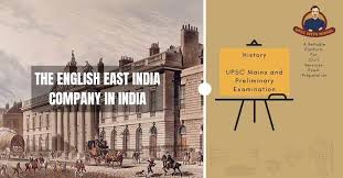 The English East India Company In India