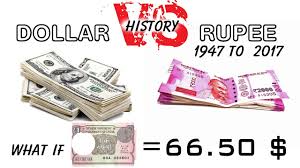 Dollar Vs Rupee 1947 2017 What If 1 Rupee 66 50