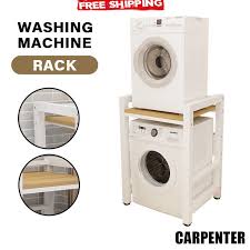 Check spelling or type a new query. Washing Machine Shelf Landing Double Layer Balcony Drum Washing Machine Dryer Stacking Dishwasher Storage Rack Shopee Malaysia