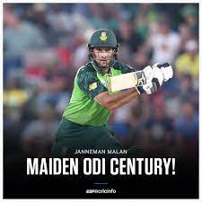 Janneman malan and quinton de kock played superb knocks for the visitors. Facebook