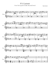 Fi S Lament Musescore