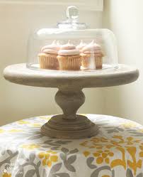 Juvale 4 pack round acrylic cake stands, clear cupcake stand dessert display holders in 4 sizes. 50 Gorgeous Do It Yourself Cake Stands