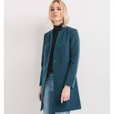 Veste manteau trench manteau femme couleur bleu code 1048. 53 Idees De Manteau Manteau Manteau Laine Manteau Caban