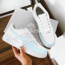 Trump says air force one is getting a patriotic makeover. Baby Blue Air Force 1 Low The Custom Movement