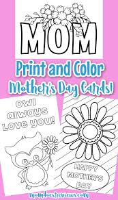 Color Your Own Mother S Day Cards Printables Mothersday Coloring In 2020 Mothers Day Cards Mothers Day Crafts Happy Mothers Day