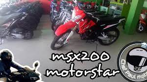 Msx200 Motorstar Cash Installment Youtube