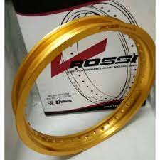 Sebab kedua rodanya dibalut dengan kelir emas yang tampak mencolok dan memberi kesan mewah. Velg Rossi 170 Ring 17 Warna Gold Untuk Harga Satuan 1 Pcs Shopee Indonesia