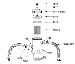 Pieces Detachees Pour Filtration A Cartouche Pieces Detachees Bestway