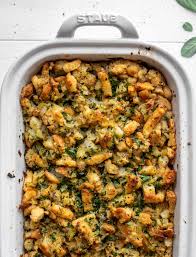 After 5 minutes, fluff with a fork. Best Stuffing Recipe Our Favorite Buttery Herb Stuffing
