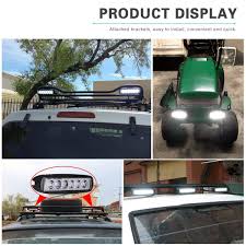 Led Light Bar 2pcs 18w Spot Driving Fog Light Off Road Lights Boat Lights Driving Lights Led Work Light Suv Jeep Lamp Boat Lights Led Light Bars Led Work Light