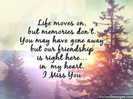 Distance is just a test of how far love can travel. I Miss You Messages For Friends Missing You Quotes Miss You Friend Quotes Friends Quotes Quotes About Moving On From Love