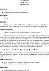 Esl printable food and drinks vocabulary worksheets, picture dictionaries, matching exercises, word search and crossword puzzles, missing letters in words and unscramble the words exercises. Desert Food Chain Lesson Plans Worksheets Reviewed By Teachers