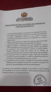(ver detalle) consultar y chequear en línea los datos de. Estos Son Los Requisitos Para Tramitar Permisos De Circulacion Vehicular Para La Cuarentena
