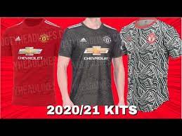 Manchester united 2019/2020 home football shirt jersey adidas size m adult. Manchester United 2020 21 Home Away Third Kits Leaked Youtube