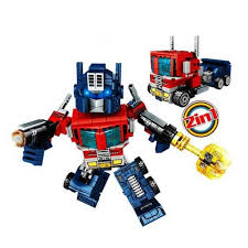 Optimus prime (sometimes nemesis prime), is the leader of the autobots.long ago, he was the novice to the great sentinel prime and the humble leader of cybertron's science division, which studied the allspark and were protected by lord high protector megatron's military. Jual Mainan Block Robot Transformer Optimus Prime Terbaru Juni 2021 Blibli