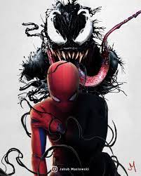 When bonded to a host, the symbiote grants its wearer massive superhuman strength, agility and durability amorphous form allows the symbiote to take a variety of shapes, extrude tendrils, mimic clothing and. Artstation Venom Spider Man Jakub Maslowski