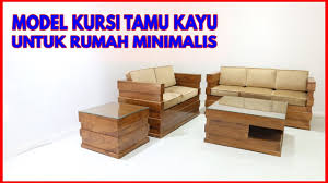 Meja untuk ruang santai keluarga. Model Kursi Tamu Minimalis Kayu Jati Blok Mebel Jepara Terbaru Youtube