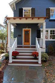 A Great Way To Add Character To An Older Home Front Porch Steps Front Porch Design Small Front Porch Design