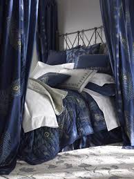 Bed sets (102) throws (32) pillow cases (29) bed sheets (28) duvet cover (16) valances (1) clear. Peacock Midnight Blue And Platinum Bedding By Anichini Blue Bedroom Decor Blue Bedding Sets Blue Home Decor