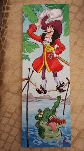 Captain Hook And The Crocodile