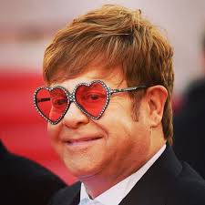 A renowned english singer, composer and pianist. Sun Glasses Heart Pink Rhinestone Worn By Elton John On The Red Carpet Of Rocketman On May 16 2019 At The Cannes Film Festival Spotern