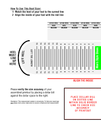 Online Clothing Stores Printable Womens Shoe Size Chart