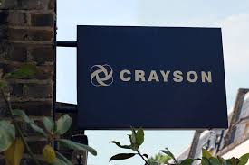 New Logo And Brand Identity For Crayson By Beam Bp O Exterior Signage Signage Beams
