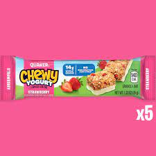 I loved the blueberry ones and my daughter loved the strawberry. Buy Quaker Yogurt Chewy Granola Bar Strawberry 5 Bars Net Weight 6 1 Ounce Pack Of 6 Packaging May Vary Online In Taiwan B01kjfgh2u