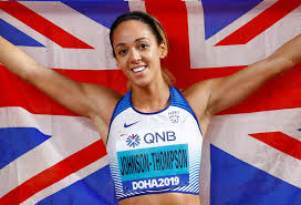A league of their own. Katarina Johnson Thompson Wins Heptathlon Gold In Doha