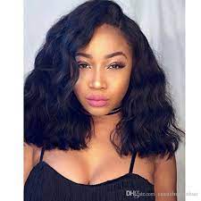 150 Density Short Wavy Human Hair Wigs For Black Woman 8a Brazilian Virgin Human Hair Lace Front Wigs Glueless Short Bob Full Lace Wigs From Cassiehumanhair Hair Styles Long Hair
