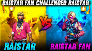 He has millions of subscribers on his youtube channel and is known for his incredible gameplay in garena's battle royale sensation. Raistar Fan Challenged Raistar What Garena Free Fire Youtube