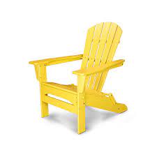 The bright red color will add a fun pop to your deck or patio. Shop Durable Yellow Adirondack Chairs Polywood Official Store