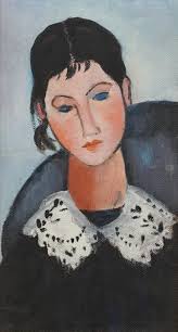 Sold at Auction: Bernard Dufour, Bernard Dufour (1922-2016) French. Study  of Two Girls in Hats, Oil