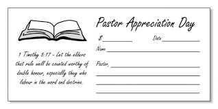 Thank you for working for a mission greater than yourself, and. Pastor Appreciation Offering Envelopes How To Design And Order My Church Assistant