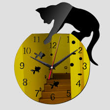 Maybe you would like to learn more about one of these? Cat Kitten Somali Wall Clock Wall Clocks Home Garden Worldenergy Ae