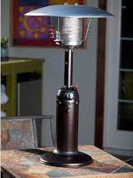 8 Patio Heaters To Keep You Comfy Outdoors Tabletop Patio Heater Patio Heater Propane Patio Heater