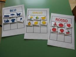 Risultati Immagini Per Flashcard Per Bambini Autistici Attivita Con I Colori Scuola Materna Insegnare I Colori Ai Bambini Giochi Sui Colori