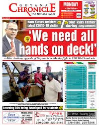 As a member of the pharbz i am constantly yearning. Guyana Chronicle Epaper 08 17 2020 By Guyana Chronicle E Paper Issuu