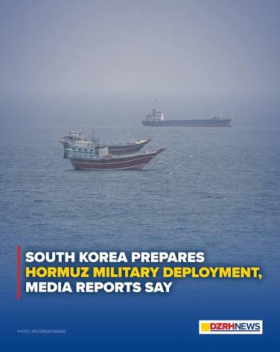 South Korea is preparing to deploy military assets to support freedom of navigation in the Strait of Hormuz and aims to dispatch them before the end of the year, media reported late