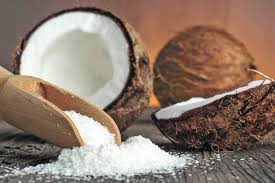 Coconut Meat Shredded Or Grated May Then Help Increase The Body S Ketone Levels Potentially Offering A Dietary Therapy Farinha De Coco Ideias Dieta Candida