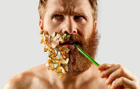Men with higher testosterone hormone levels tend to grow more hair on the face than men with low testosterone levels. Photographer Shaves Off Half His Beard For A Series Of Surreal Self Portraits Petapixel